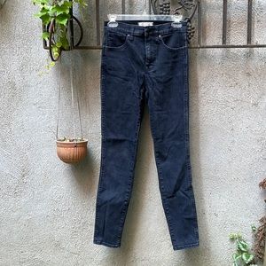 Madewell Black 10” High-Rise Skinny Jeans